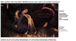 Desktop Screenshot of lulus-airedaleterrier.de